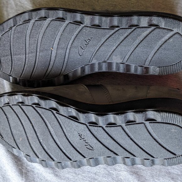 Clarks Sharon loafer pump grey size 9 - Picture 7 of 11